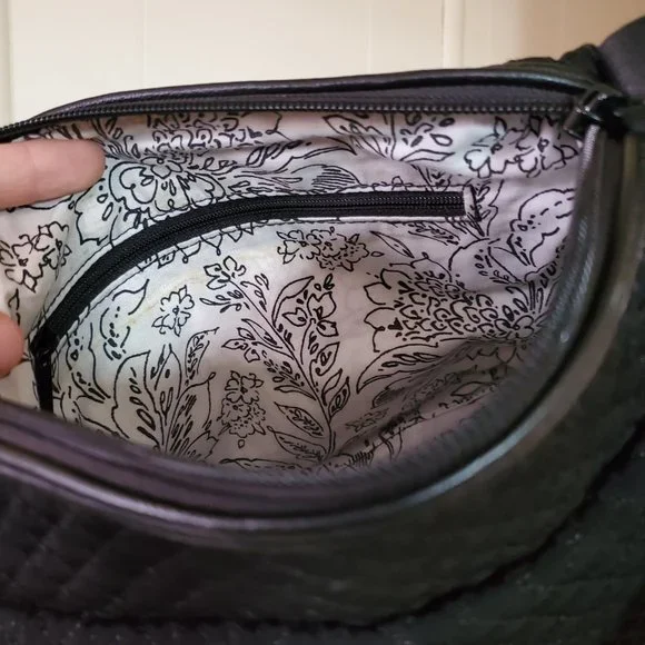 Vera Bradley Black Crossbody Bag - Picture 6 of 8